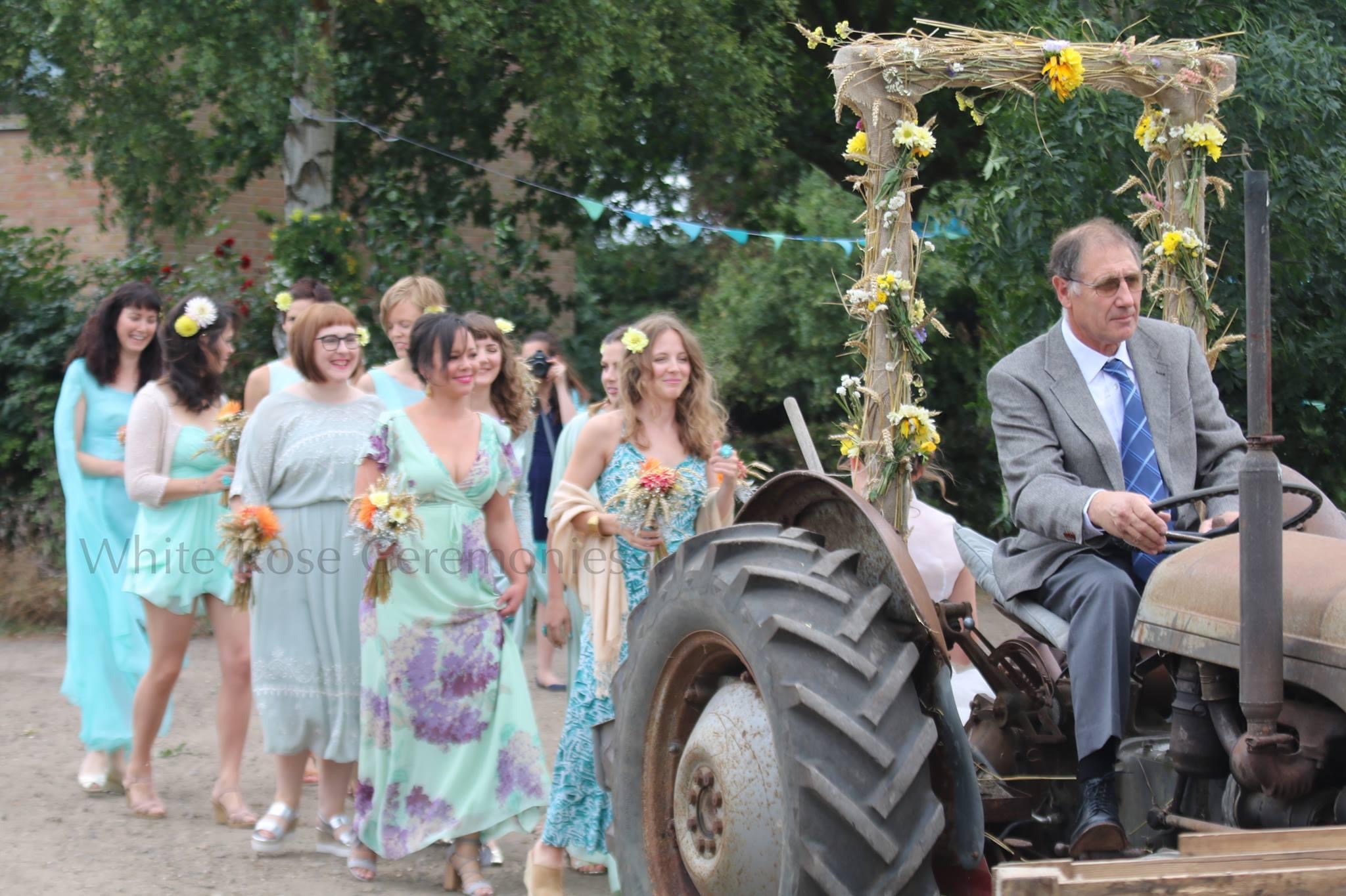 Farm wedding, perfect ceremony location, White Rose Ceremonies Celebrant wedding