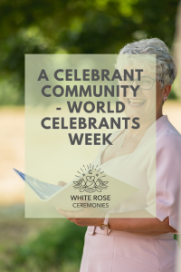 A Celebrant Community - World Celebrants Week